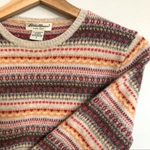 Eddie Bauer wool knit sweater